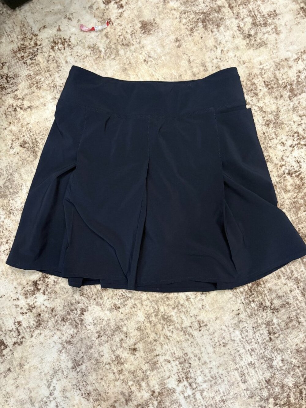 Athleta Girl Pleated School Days Skort Navy Blue Size M / 8-10